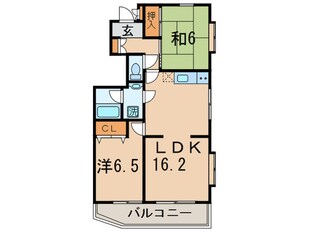 Ｈｉｌｌｓ　Ｃｏｕｒｔ宮前平の物件間取画像